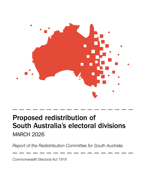 South Australian proposed redistribution report thumbnail